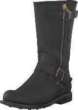 Primeboots Engineer Mid 42 Old Crazy Black