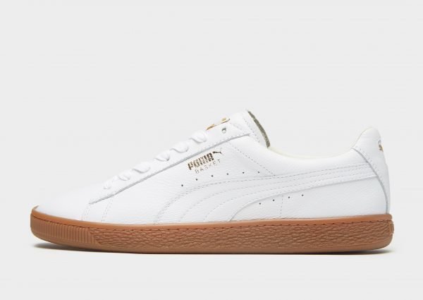 Puma Basket Classic Leather Valkoinen