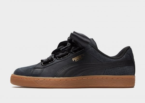 Puma Basket Heart Musta