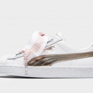 Puma Basket Heart Valkoinen