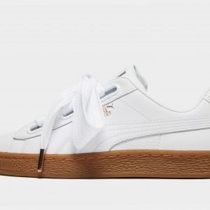 Puma Basket Heart Valkoinen