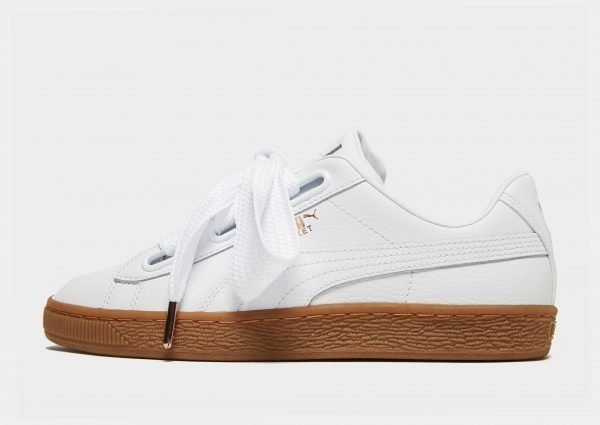 Puma Basket Heart Valkoinen