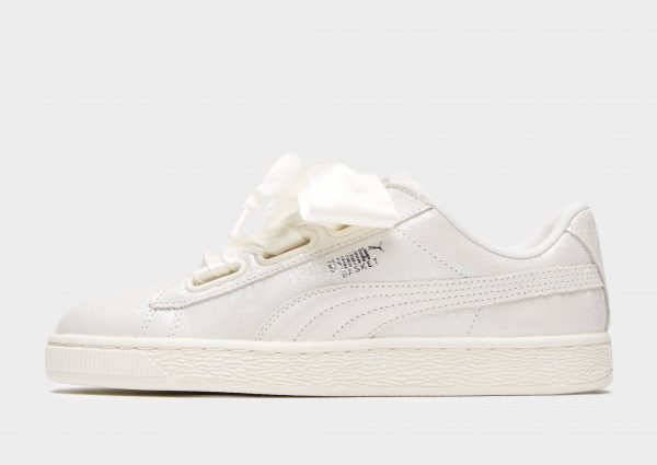 Puma Basket Heart Valkoinen