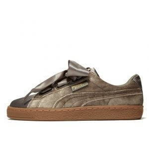 Puma Basket Heart Velvet Ruskea