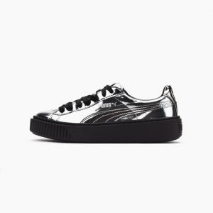 Puma Basket Platform Metallic