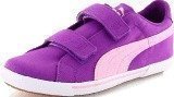 Puma Benecio Canvas V Kids Dewberry