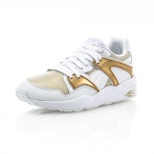 Puma Blaze Gold Matalavartiset Tennarit Valkoinen / Kulta