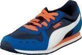 Puma Cabana Racer Mesh Jr Strong Blue-Peacoat-White