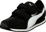 Puma Cabana Racer Mesh V Kids Black-White