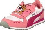 Puma Cabana Racer Tom & Jerry Kids Salmon Rose