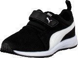 Puma Carson Runner V Kids Black-White