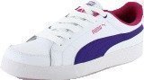 Puma Court Point JR White/Raspberry