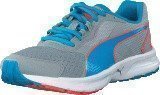 Puma Descendant v3 Jr Quarry-Atomic Blue