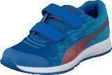 Puma Faas 300 V4 V Kids Strong Blue-Hawaiian Ocean