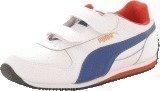 Puma Fieldsprint L V Kids Wht/Blue