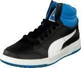 Puma Full Court Hi Jr Blk/Wht