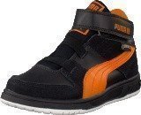 Puma Grifter Mid Kids Gtx Black/Orange