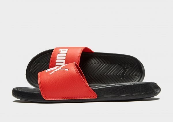 Puma Popcat Slides Musta