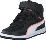 Puma Puma Liza Mid Jr Black-White