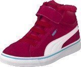 Puma Puma Mid Vulc Fur V Kids Cerise