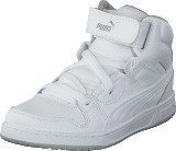 Puma Puma Rebound Street L Jr White-White