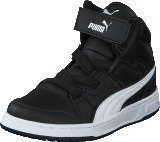 Puma Puma Rebound Street L V Kids Black-White