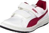 Puma Puma Rebound V2 Lo Kids White/Cerise