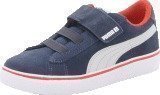 Puma Puma S Vulc V Kids N.Navy/Gra