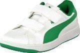 Puma Puma Smash L V Kids White-Fern Green