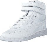 Puma Sky II Hi White-White