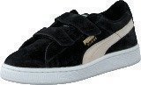 Puma Suede 2 Straps Kids Black