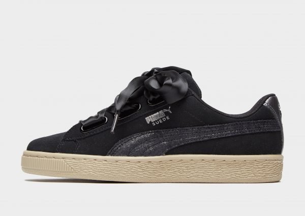 Puma Suede Heart Musta