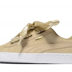 Puma Suede Heart Safari / White