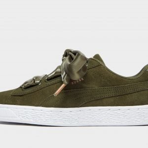 Puma Suede Heart Vihreä