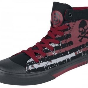 R.E.D. by EMP Skull Flag Sneaker Varsitennarit