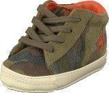 Ralph Lauren Junior Bronson Mid Lauette Army Camouflage