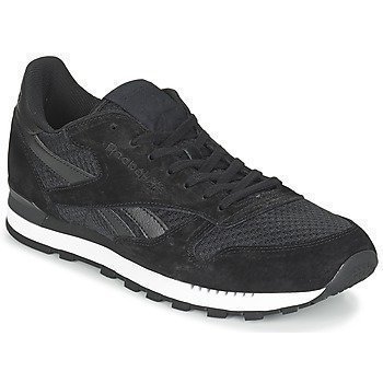 Reebok Classic CL LEATHER CLIP TEC BLACK/WHITE matalavartiset tennarit