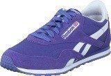 Reebok Classic CL Nylon Slim Pop Purple Vibe/White/Pink/Silver