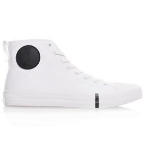 Religion Skeleton Highrise Sneaker White