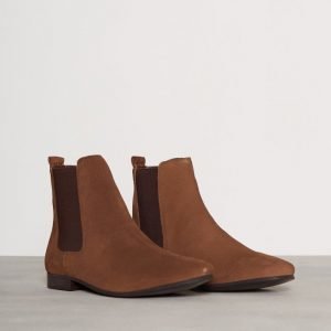 River Island Birch Tall Suede Chelsea Chelsea-saappaat Tan