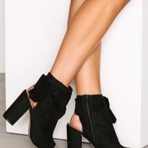 River Island Pow Boot Mokkanahkasandaletit Black