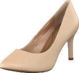 Rockport Total Motion 75mm Pointy Toe Nude Lizard Emoss