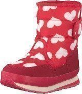 Rubber Duck Classic SnowJoggers Nylon Print Heart Print/Fiery Red