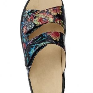 Sandaalit Musta / Kukkakuvio
