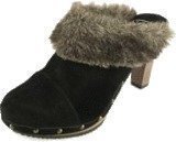 Scholl Fur High Clog