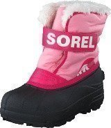 Sorel Snow Commander 644 Coral Pink Bright Rose