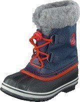 Sorel Yoot Pac Nylon NC1785-464 Collegiate Navy Sail Red