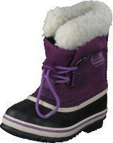 Sorel Yoot Pac Nylon NC1785-505 Gloxinia Black