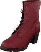 Sthlm Dg Laced Boots Red