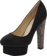 Sugarfree Shoes Marica Black / Glitter